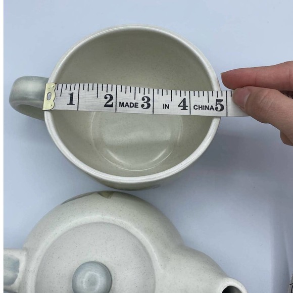 Vintage Teapot and Mug Stackable Set - Picture 3 of 5